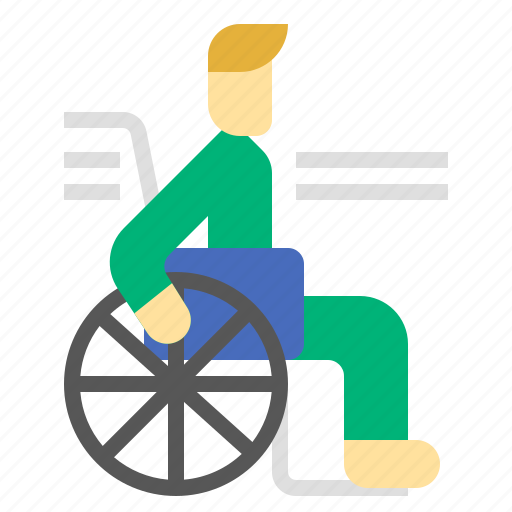 Disability, disabled, handicap, handicapped, person, wheelchair icon - Download on Iconfinder