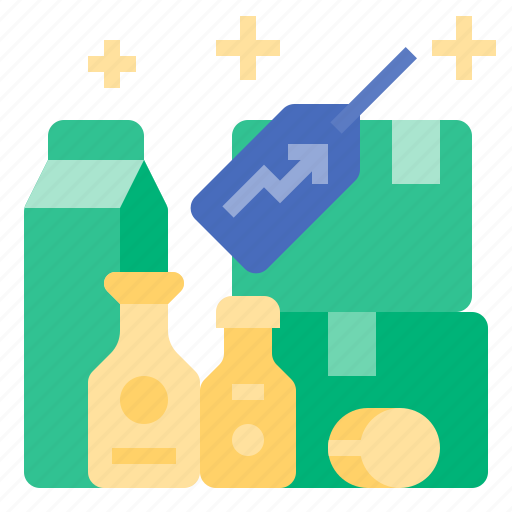 Consumer, economy, expensive, goods, inflation, price, product icon - Download on Iconfinder