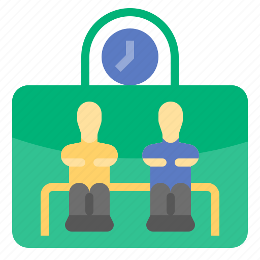 Company, interview, job, waiting, human resource, waiting for a new job icon - Download on Iconfinder