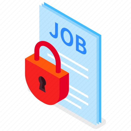 Closed, vacancy, unemployment, lock icon - Download on Iconfinder
