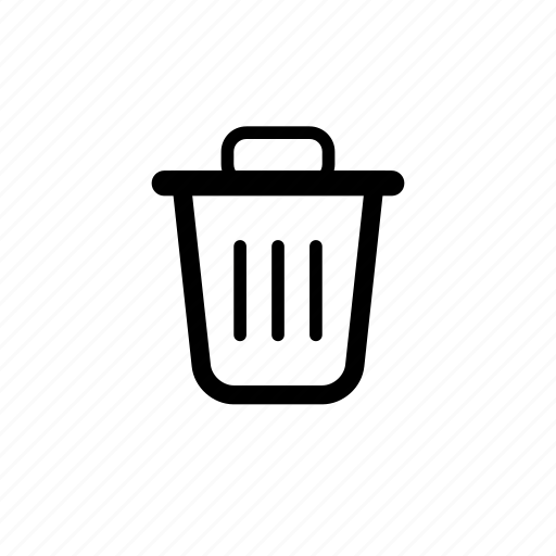 Can, garbage, trash, trashcan, waste, empty, remove icon - Download on Iconfinder