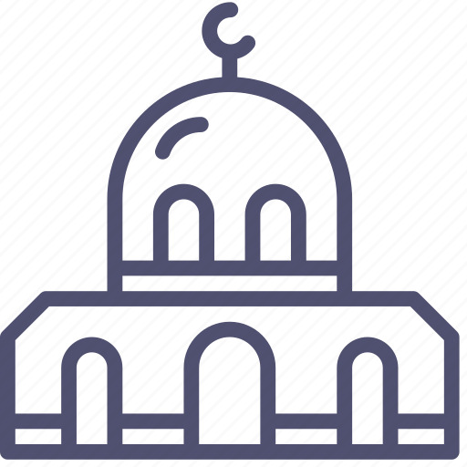 Building, holy, mosque, muslim, palace, religion icon - Download on Iconfinder