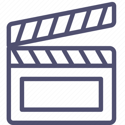 Cinema, clapper, director, film, movie, video icon - Download on Iconfinder