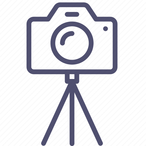 Cam, camera, digital, dslr, photography, tripod icon - Download on Iconfinder