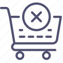 cart, checkout, ecommerce, remove, shopping, store