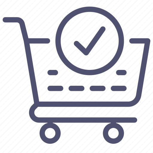 Cart, check, checkout, ecommerce, shopping, store icon - Download on Iconfinder