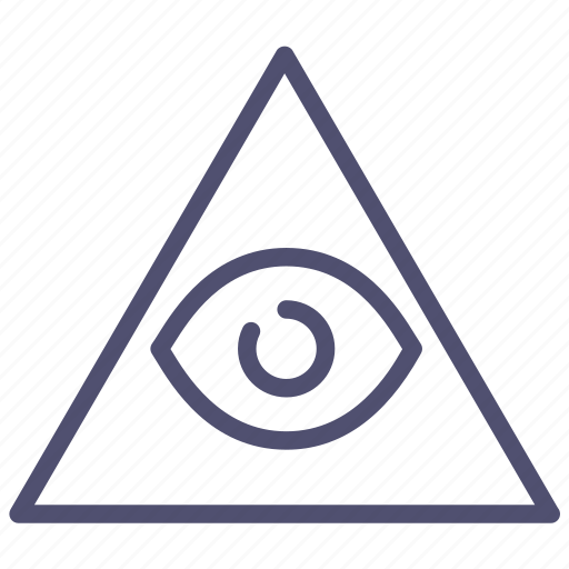 All, eye, pyramid, seeing icon - Download on Iconfinder