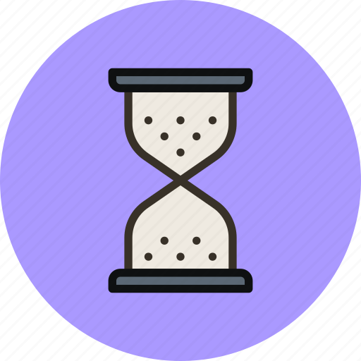 Clock, hourglass, loading, sand, time, waiting icon - Download on Iconfinder