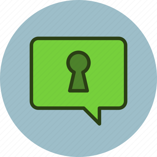 Chat, comment, message, private, secret icon - Download on Iconfinder