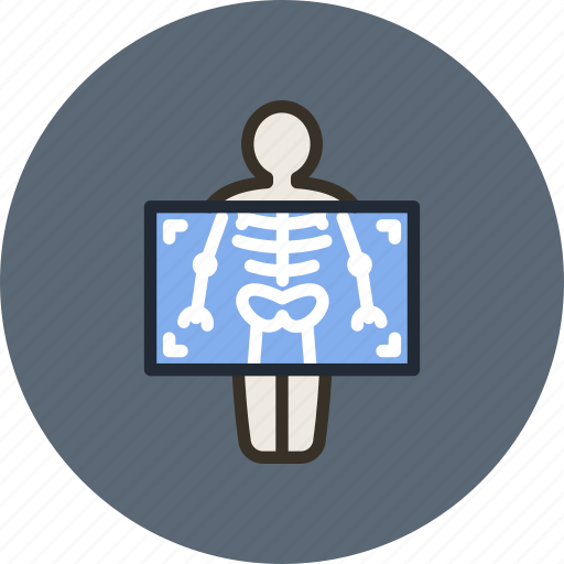 Chest, fluorography, medicine, ribs, roentgen, xray icon - Download on Iconfinder