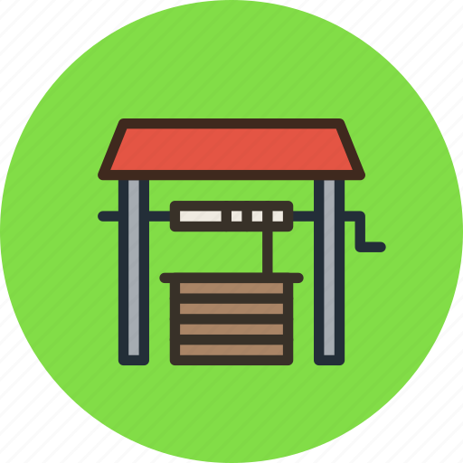 Agriculture, farm, village, water, well icon - Download on Iconfinder