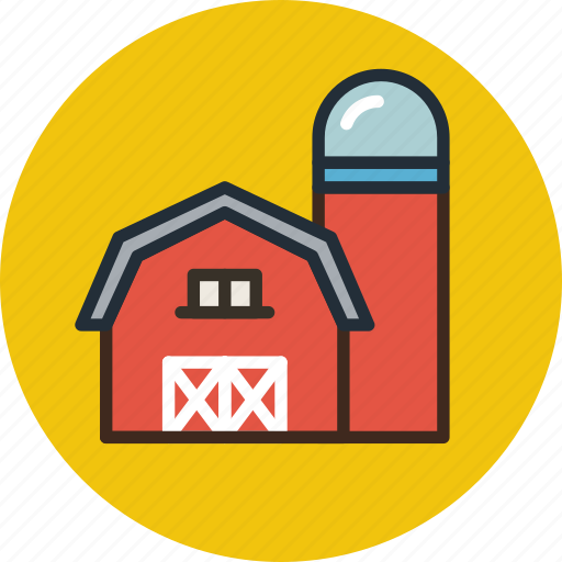 Agriculture, barn, building, farm, silo, storage, storehouse icon - Download on Iconfinder