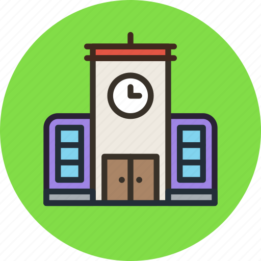 Building, chime, house, school icon - Download on Iconfinder