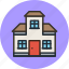 apartment, building, home, house 