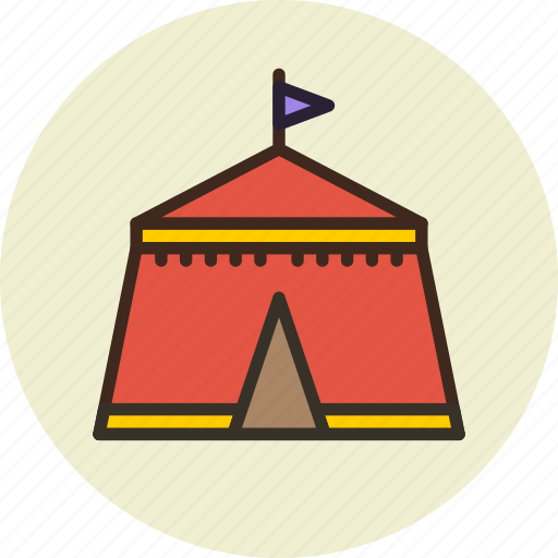 Camp, fair, park, tent icon - Download on Iconfinder