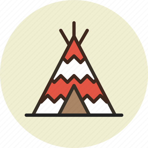 Camp, indian, tent, wigwam icon - Download on Iconfinder