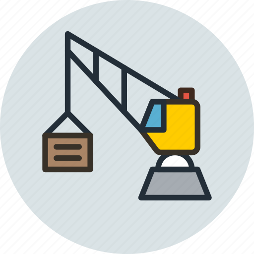 Building, construction, crane, industrial, industry icon - Download on Iconfinder