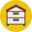 bee, beehive, hive, house 
