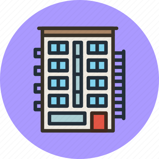 Apartment, building, home, house, urban icon - Download on Iconfinder