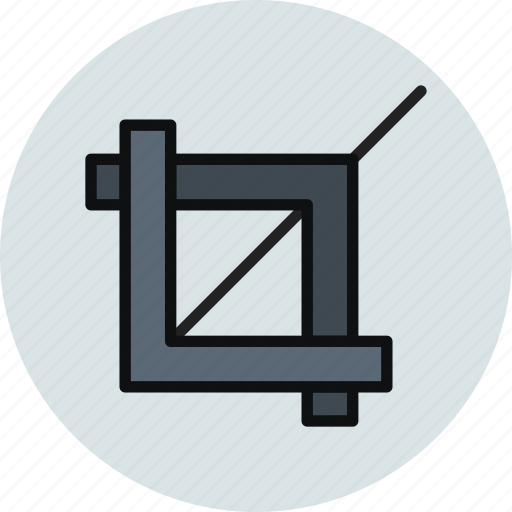 Clip, crop, cut off, tool icon - Download on Iconfinder