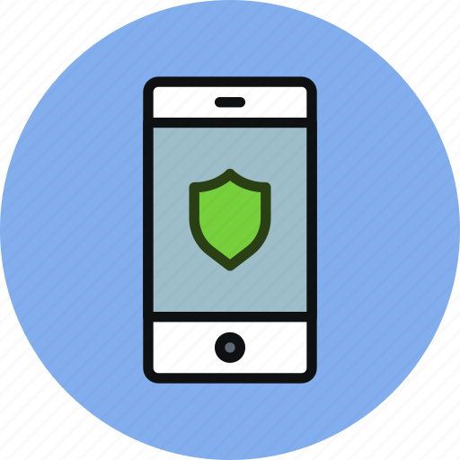 Mobile, phone, protection, safe, security, shield, smartphone icon - Download on Iconfinder