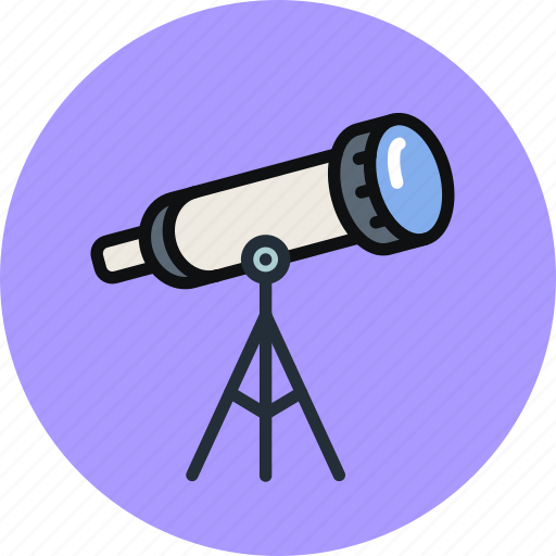 Astronomy, explore, observation, sky, space, stars, telescope icon - Download on Iconfinder