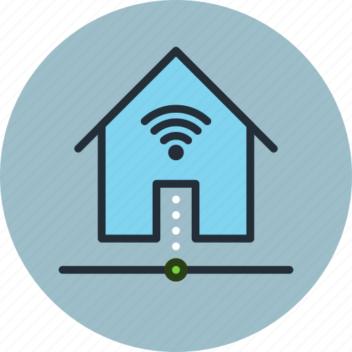 Connect, connection, home, house, internet, wifi icon - Download on Iconfinder