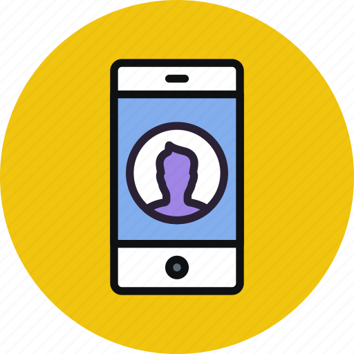 Call, contact, iphone, phone, portrait, smartphone, vertical icon - Download on Iconfinder