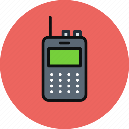 Communication, connection, device, radio, set, talkie, walkie icon - Download on Iconfinder