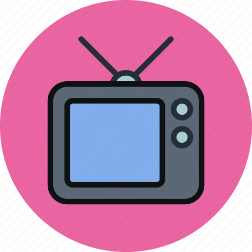 Broadcast, channel, device, entertainment, television, tv, watch icon - Download on Iconfinder