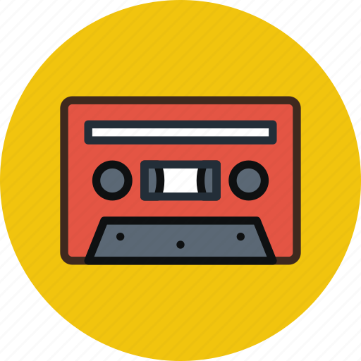 Analog, audio, audiotape, music, tape icon - Download on Iconfinder