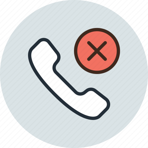 Call, contact, mobile, phone, remove icon - Download on Iconfinder