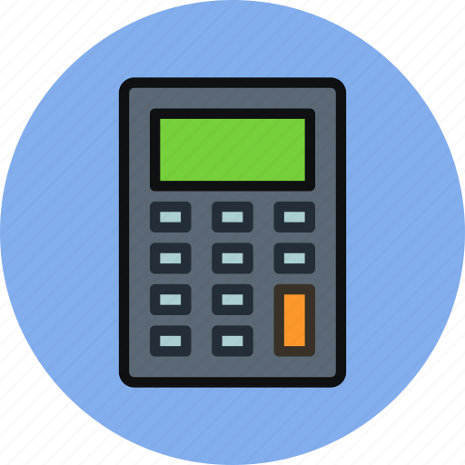 Calculate, calculator, device, math icon - Download on Iconfinder