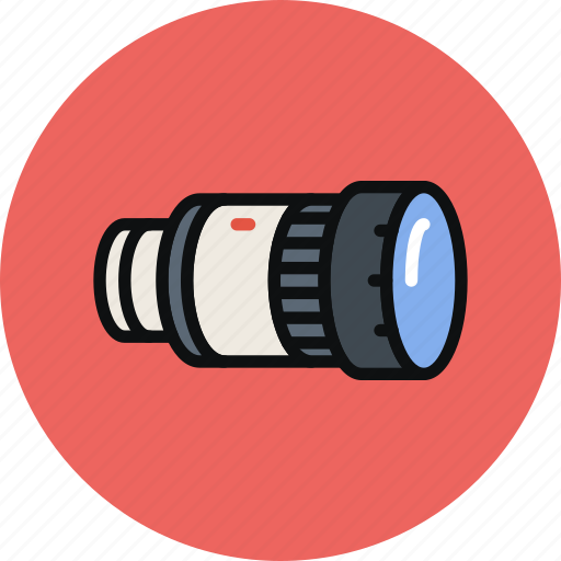 Camera, lens, photo, telescope icon - Download on Iconfinder