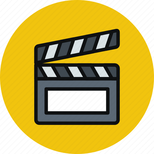Cinema, clapper, director, film, media, movie, video icon - Download on Iconfinder