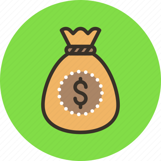 Cash, money, wealth, money bag icon - Download on Iconfinder