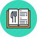 book, food, list, menu, prices