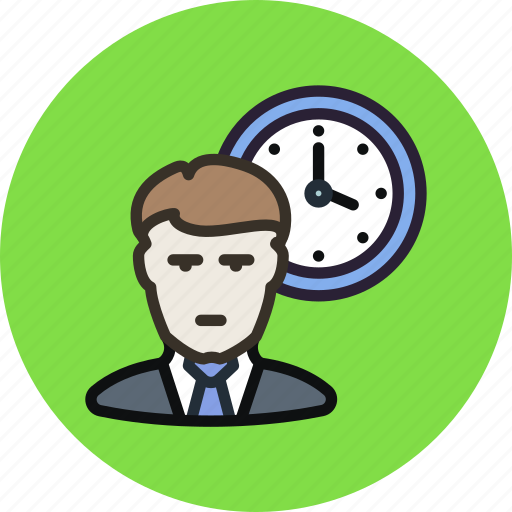 Employee, hours, schedule, time, timetable, work, working icon - Download on Iconfinder