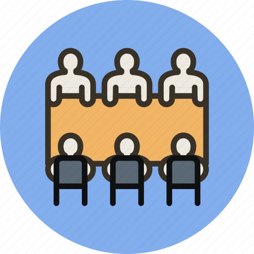 Conference, council, dinner, meeting, negotiations, table icon - Download on Iconfinder