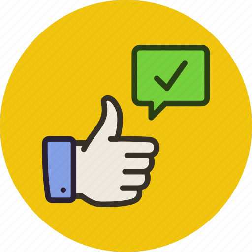 Awesome, check, done, like, ok, success, thumbs up icon - Download on Iconfinder