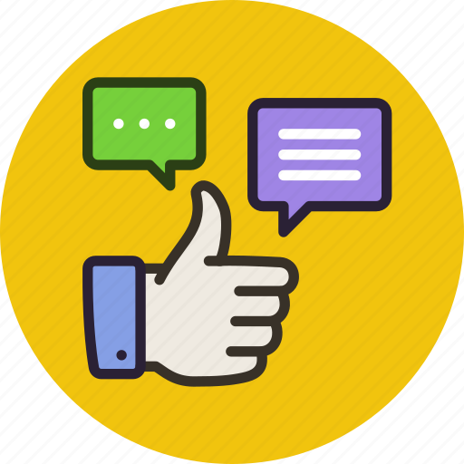 Aprreciation, comment, comments, like, ok, opinion, thumbs up icon - Download on Iconfinder