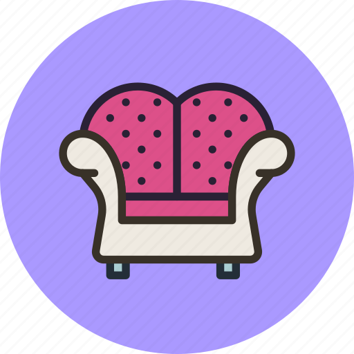 Armchair, chair, furniture, interior, lounge icon - Download on Iconfinder
