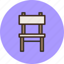 chair, furniture, interior, wood