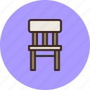 chair, furniture, interior, wood