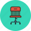 armchair, chair, furniture, interior, office, wheels 