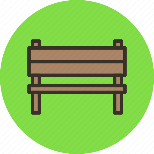 Bench, furniture, garden, interior, park icon - Download on Iconfinder
