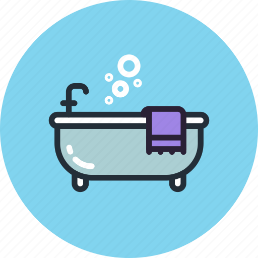 Bath, bathtub, furniture, interior, lounge, relax icon - Download on Iconfinder