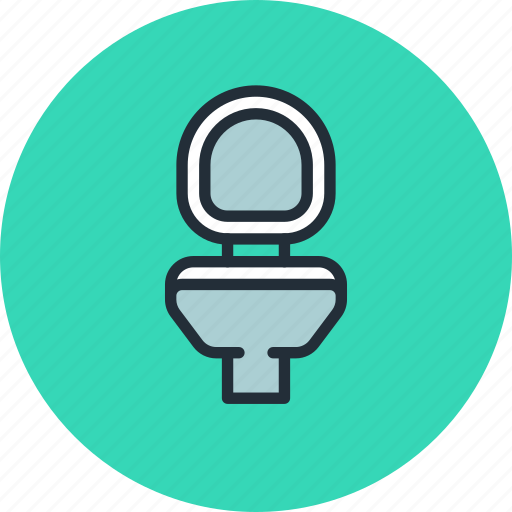 Closet, furniture, interior, pan, toilet, water, wc icon - Download on Iconfinder