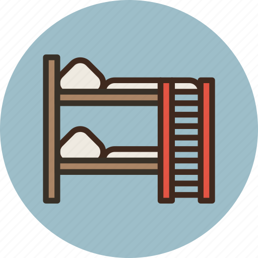 Bed, bunk, furniture, interior, sleep icon - Download on Iconfinder