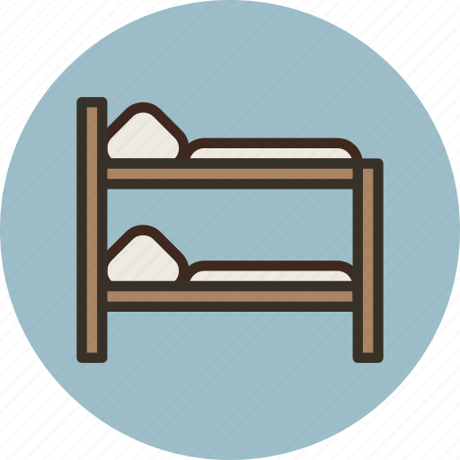 Bed, bunk, furniture, interior, sleep icon - Download on Iconfinder